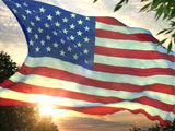 Flag screensaver