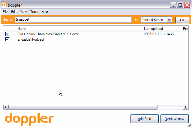 Doppler Screenshot