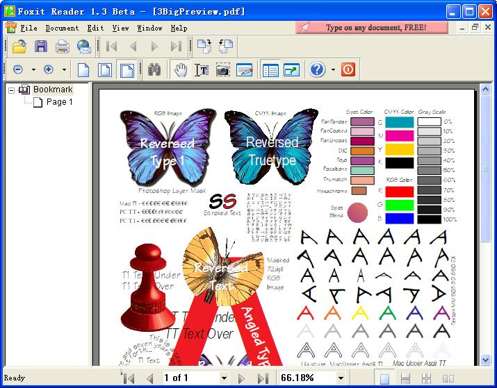 Foxit PDF Reader Screenshot