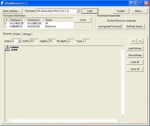 iPodWizard Screenshot