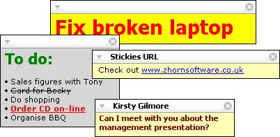 Stickies Screenshot